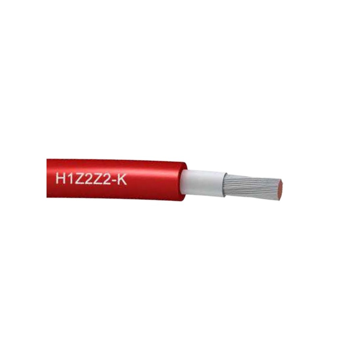 Cable solar Rojo 10mm² H1Z2Z2-K x 1mt