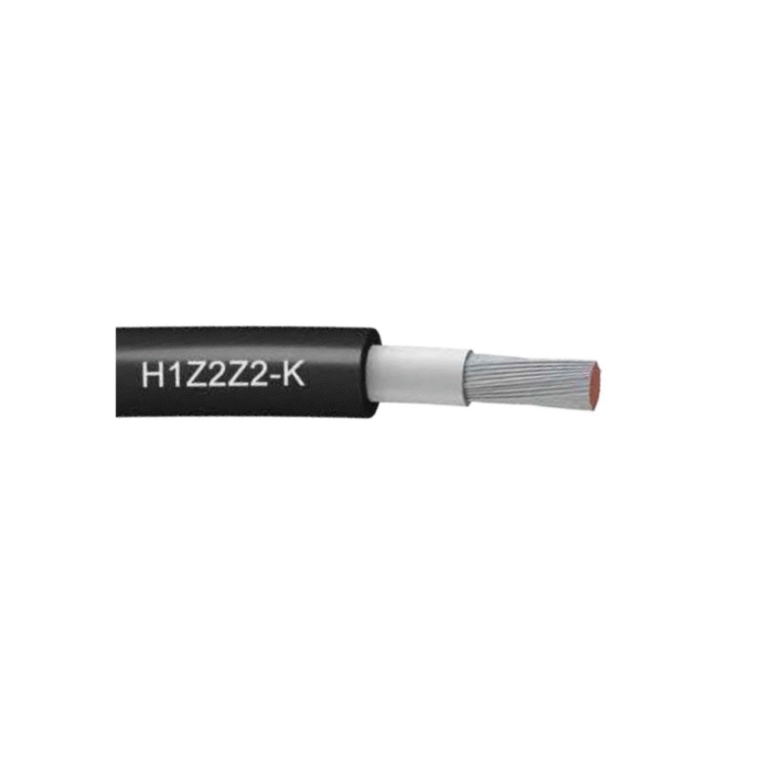 Cable solar Negro 6mm² H1Z2Z2-K x 1mt