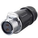 Conector Serie LP-20 Hembra 2 Pines Conector Soldar CNLINKO