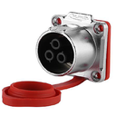 Conector Serie LP-24 Hembra 3 Pines Socket Soldar CNLINKO