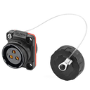 Conector Serie YM-20 Hembra 3 Pines Socket Soldar CNLINKO