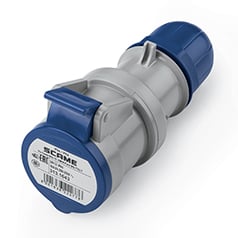 ENCHUFE HEMBRA VOLANTE 2P+T IP44 16A 6h 200-250V AC