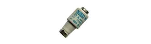 Fusible Diazed tamaño DIII, 35A, curva gR, marca SIBA, 500V