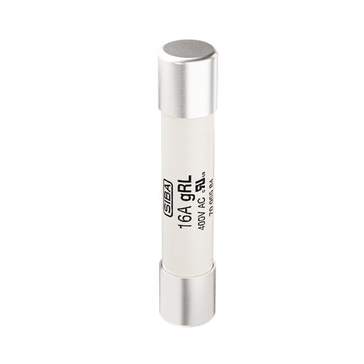 Fusible marca SIBA; cerámico; 6.3x32mm; curva gRL 400V