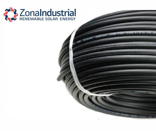 Cable solar Negro 4mm² H1Z2Z2-K x 100mt