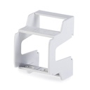 SOPORTE PARA RIEL DIN PARA 2 MODULO SERIE EVOLUTION 