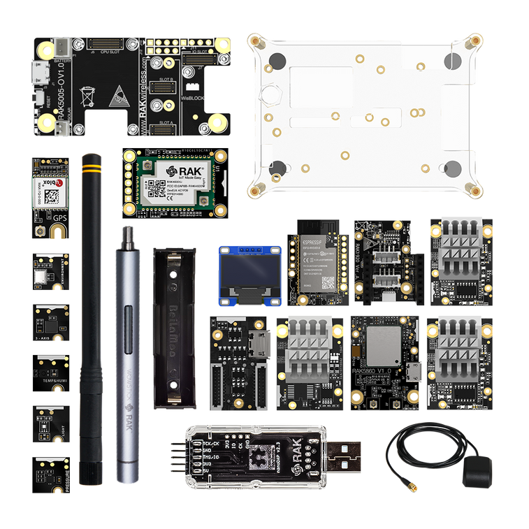 WisBlock Complete Starter Kit with Automatic Screwdriver (Descontinuado)