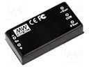 Conversor DC/DC 2-OUT 12V/-12V 0.625A/-0.625A 15W