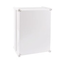 Caja Estanca Industrial 280x190x130 IP65 Gris con Placa