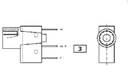 Microswitch señalizador de fusión para fusibles tipo URE