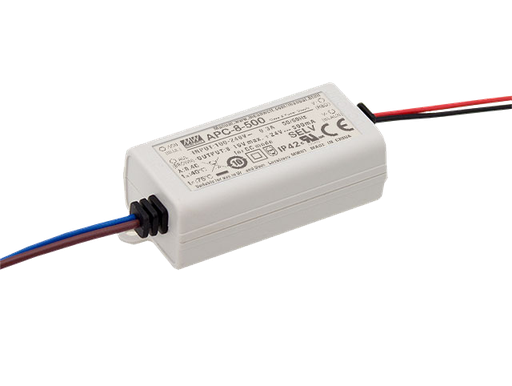 Driver LED plástico corriente 8W APC-8