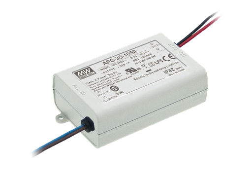 Driver LED plástico corriente 35W APC-35