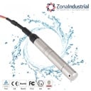 Sensor de nivel hidrostático 19mm para pozos agua 0.25%FS + 5 metros cable