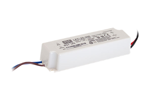 Driver LED plástico corriente 20W LPC-20