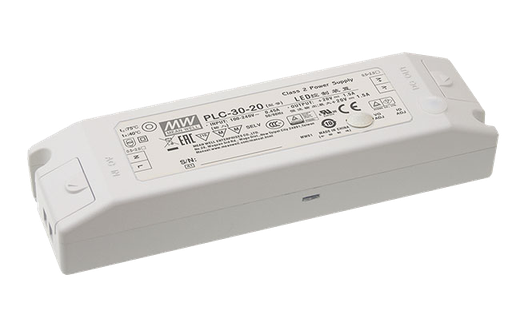 Driver LED plástico voltaje 30W PLC-30