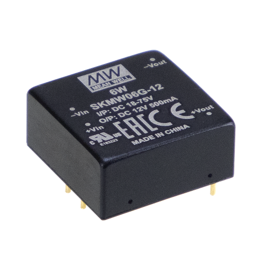 Conversor DC-DC modular 6W SKMW06