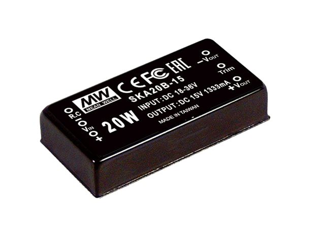 Conversor DC-DC modular 20W SKA20