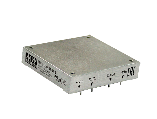 Conversor DC-DC brick industrial 100W MHB100