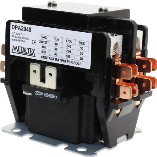 Contactor bipolar (2 Polos)