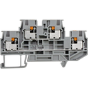 Bornera riel din 4mm² 32A libre mantenimiento Push-in BP4