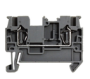 Bornera riel din 2.5mm² 24A libre mantenimiento con resorte BK2