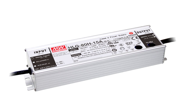 Driver LED carcasa metálica voltaje 80W HLG-80H
