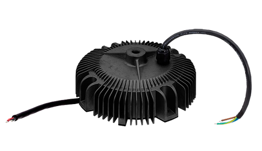 Driver LED voltaje carcasa circular 240W HBG-240