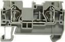 Bornera riel din 4mm² 32A libre mantenimiento con resorte BK4