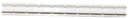 Identificador serie BS para bornera 16mm² a 150mm² blanco 10 unidades