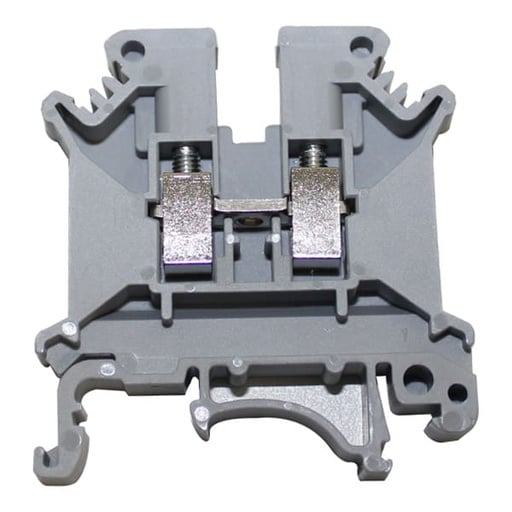 Bornera riel din 4mm² con tornillo de fijación Serie BS 32A