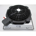Ventilador Axial con filtro, 323x323mm 230VAC 460m3/h, IP54