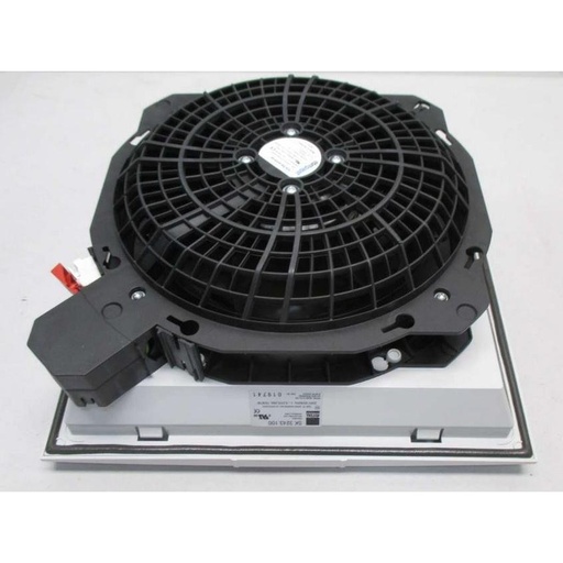 Ventilador Axial con filtro, 323x323mm 230VAC 460m3/h, IP54