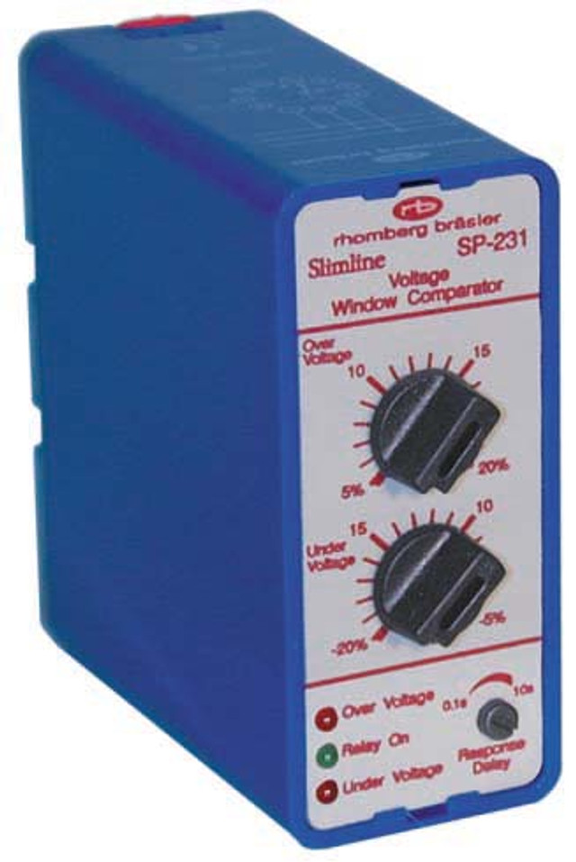 Voltage Window Comparator Three Phase, 380VAC, 0.1 to 10 seconds