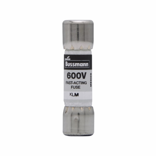 Fusible Bussmann KLM (10x38mm) Midget Fuses,  600Vac/dc, 1⁄10–30A, rápido