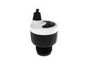 Sensor de nivel ultrasónico, 1.25m (49.2″) range, 1″ NPT, w/Fob