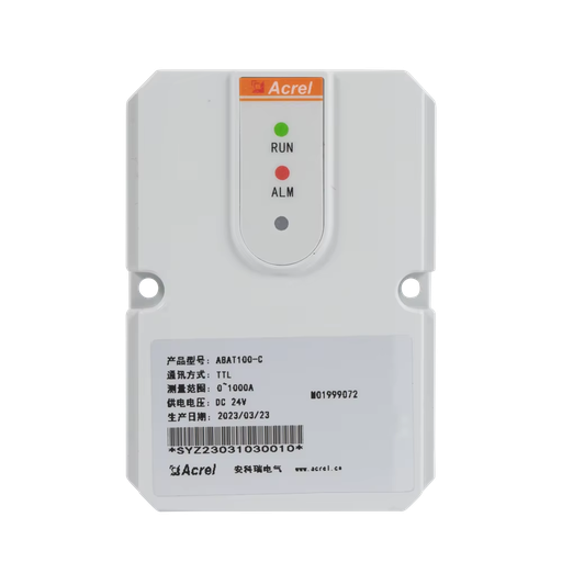 Sensor de corriente, carga, descarga y temperatura de baterías hasta 1000A serie ABAT100
