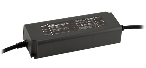 Driver LED plástico voltaje dimmer 3 en 1 PFC IP67 200W NPF-200