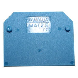 Tapa final para MTB2.5EN-AZUL Serie M 2.5mm²