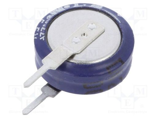 KR Supercapacitor, captiance 0.22, 5.5 V, Vertical