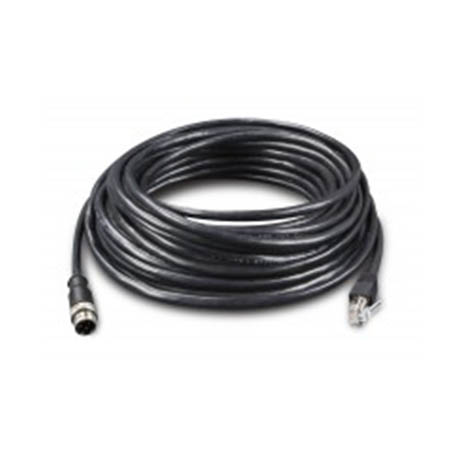 4-Pin D-Coding M12 Male to D-Coding M12 Female Ethernet Cable, 10Meters