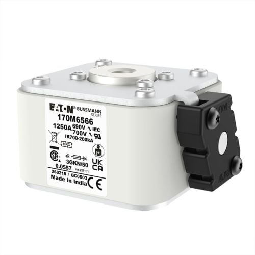 Fusible Ultrarapido Bussmann 1250A 690 Volt. -GKN/