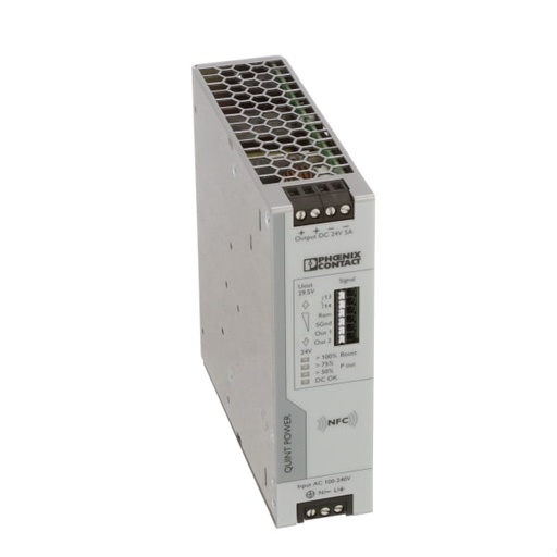 Fuente de alimentación QUINT POWER conmutada en primario, salida: 24 V DC / 5 A
