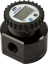 1" Flowmeter, 1.6-42 GPM, 2,000PSI Alum/PPS/FKM w/Integral Digital Display, 4-20mA Output