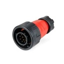 Conector Serie YM-24 Macho 10 Pines Plug Soldar CNLINKO