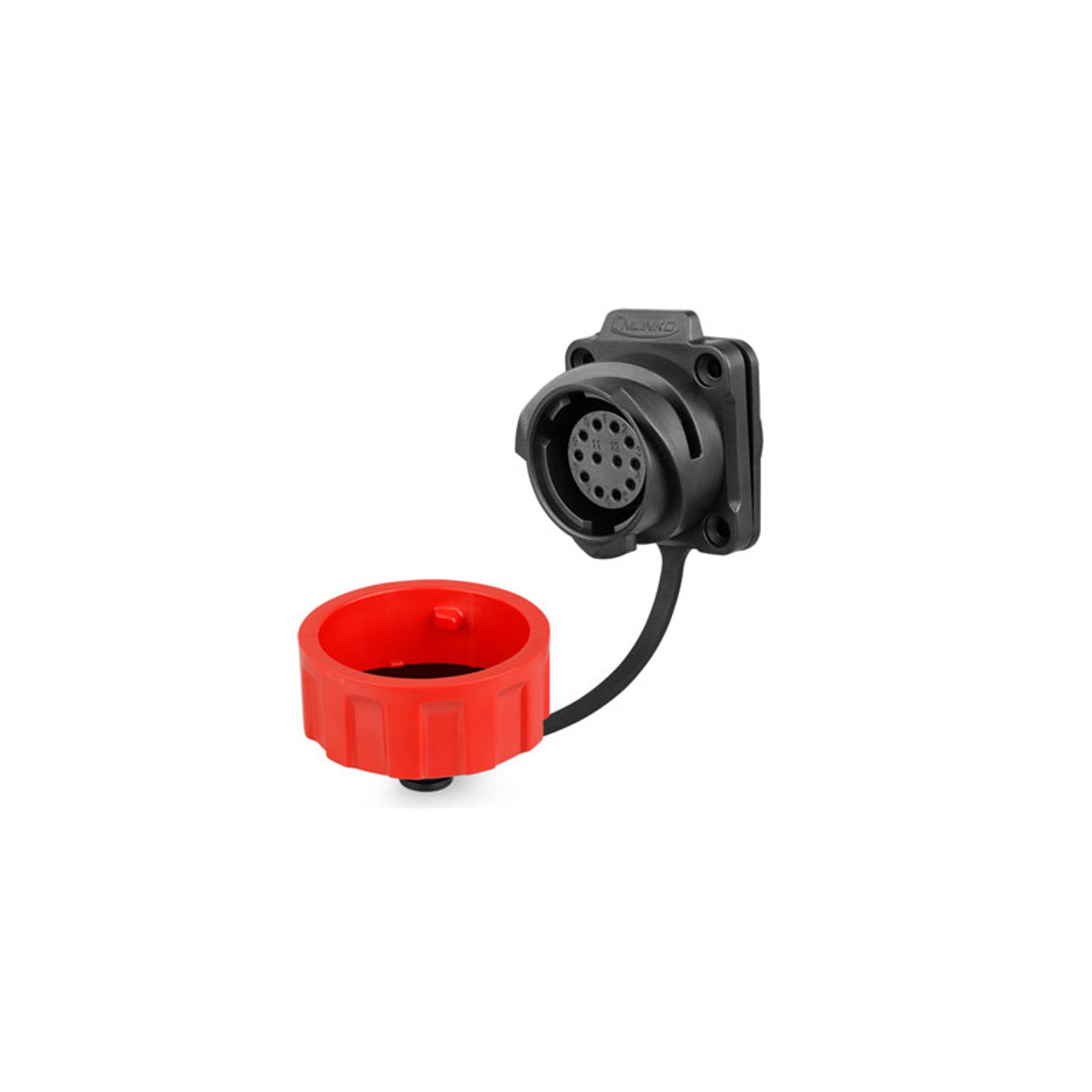 Conector Serie YM-24 Hembra 12 Pines Socket Soldar CNLINKO