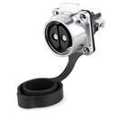 Conector Serie LP-28 Hembra 3 Pines Bloqueo CNLINKO