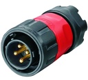 Conector Serie YM-20 Macho 4 Pines Plug Soldar CNLINKO