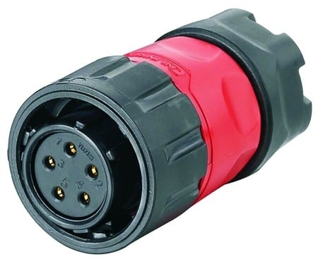 Conector Serie YM-20 Hembra 5 Pines Plug Soldar CNLINKO