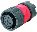 Conector Serie YM-20 Hembra 7 Pines Plug Soldar CNLINKO