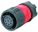 Conector Serie YM-20 Hembra 9 Pines Plug Soldar CNLINKO